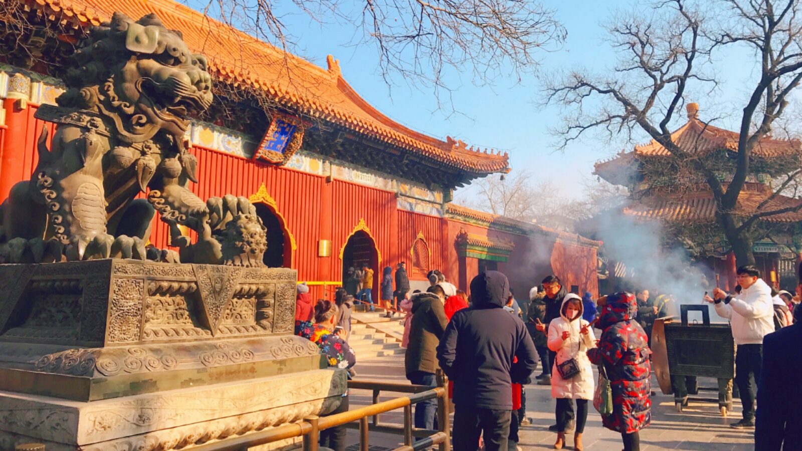 My Capture At Lama Temple Gate, Tourist Spots in Beijing