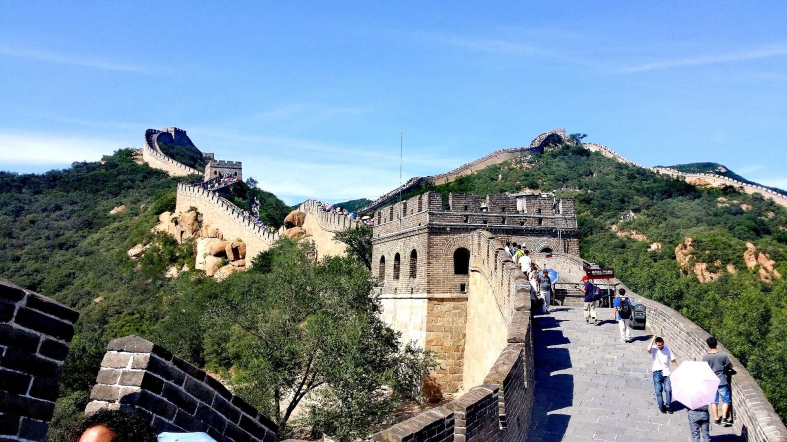 The Wide Vista I Captured Mid-Wall Trek, Tourist Spots in Beijing
