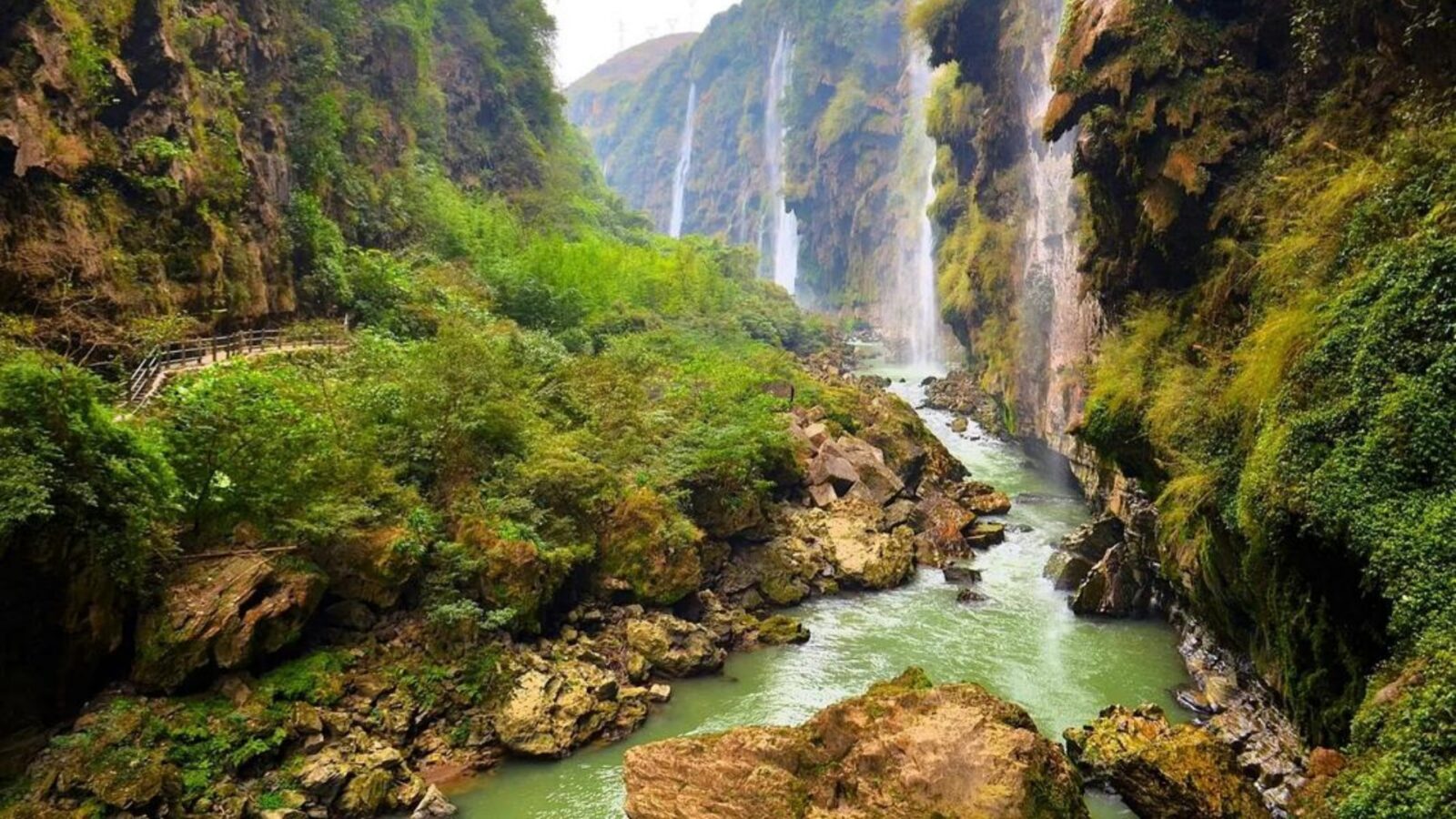 Maling River Canyon, cool summer destinations China