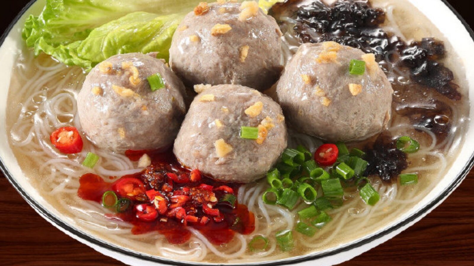 The Beef Offal Broth and Beef Balls
