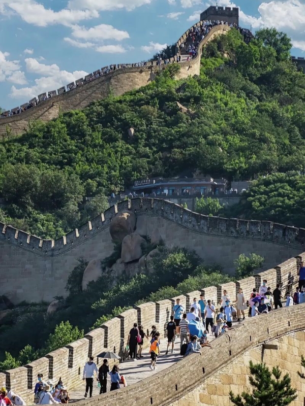Steep Stairs of Great Wall