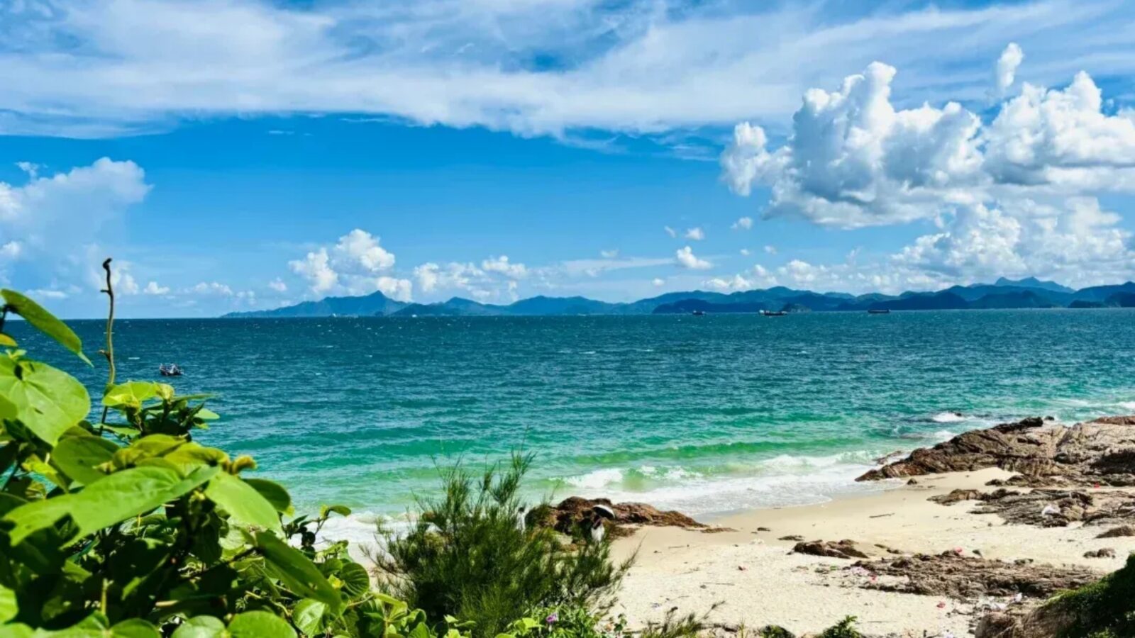 Beautiful Beach at Shenzhen