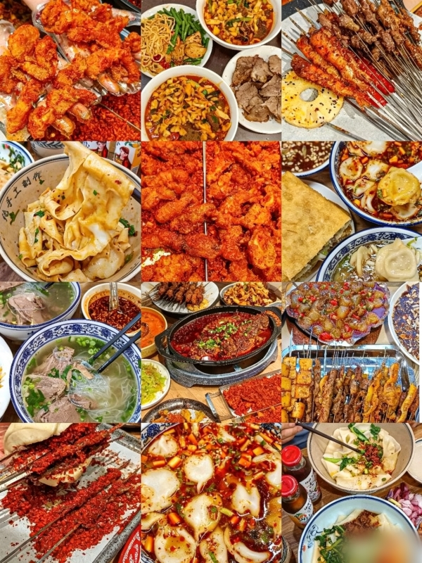 Shaanxi Food in China