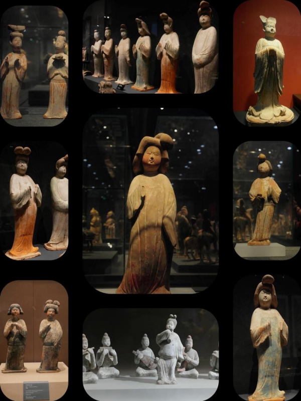 Tang Dynasty Neckline at Shaanxi History Museum