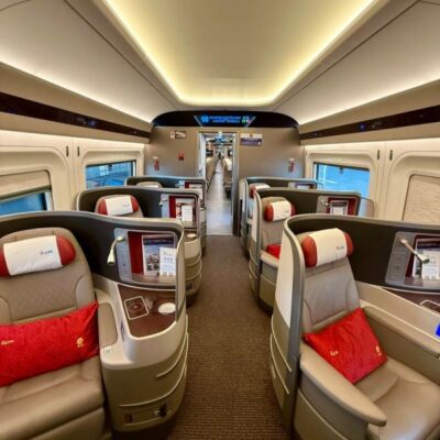 Lie-Flat First Class on China Trains