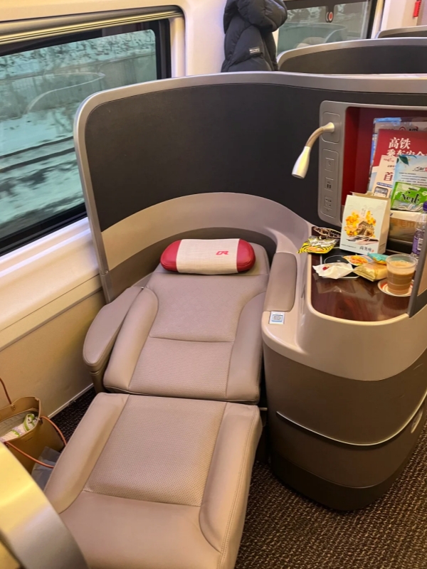 Lie-Flat First Class on China Trains
