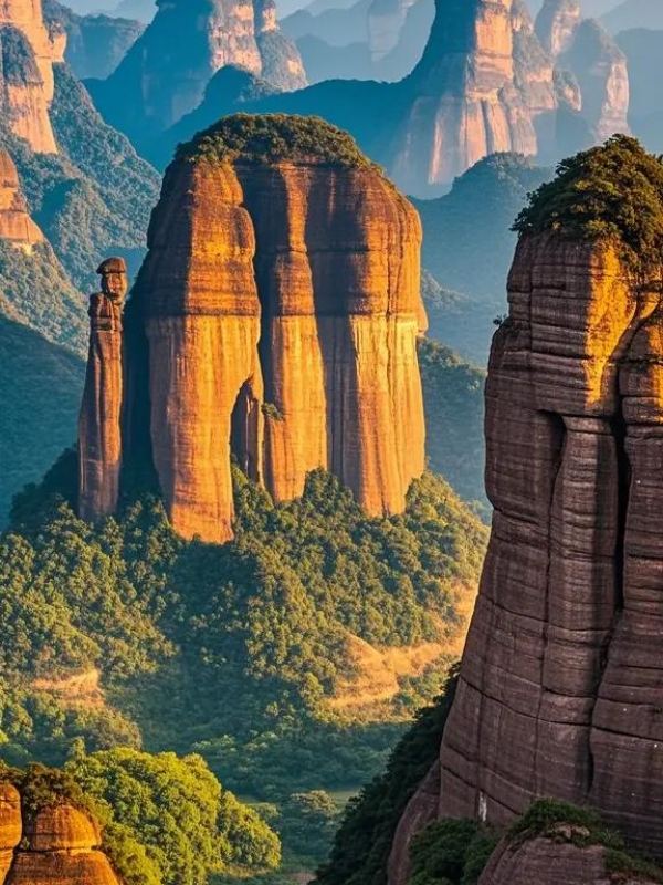 Guangdong Danxia Landform in China