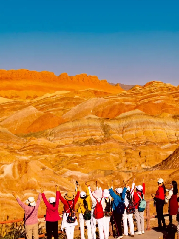 Zhangye Danxia Landform in China