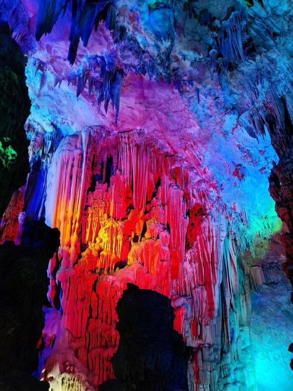 Reed Flute Cave Guilin China