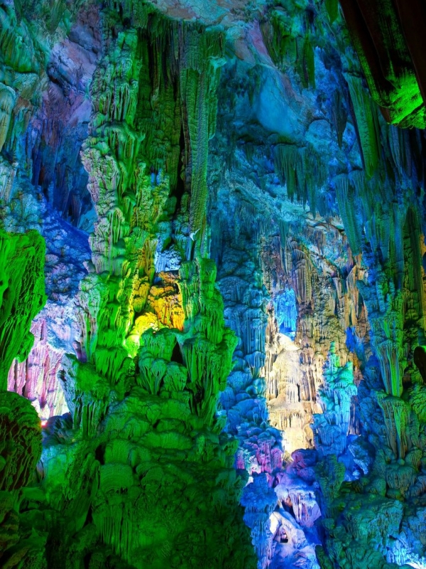 Reed Flute Cave Guilin China