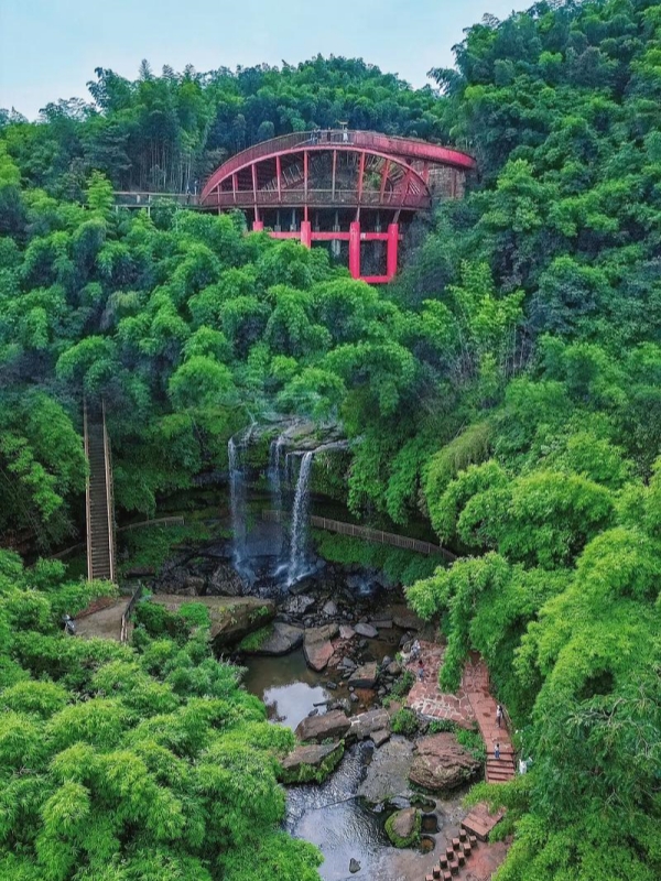 Shunan Bamboo Forest on Map