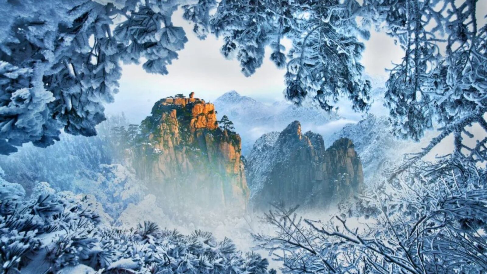 Snow in China