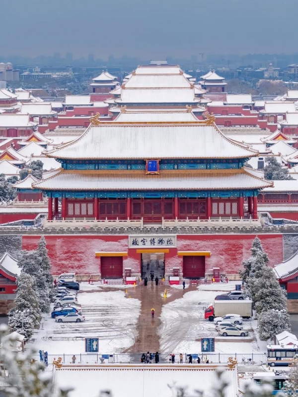 Snow in Beijing