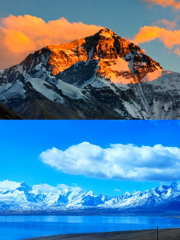 China Largest Mountains