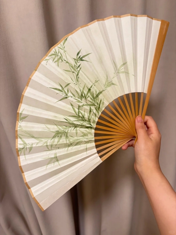 The Bamboo and Paper Folding Fans