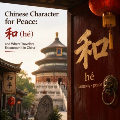 Chinese Character for Peace