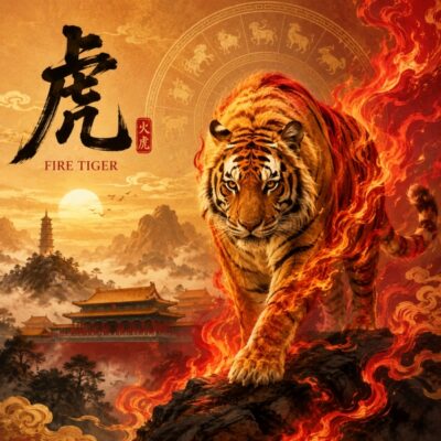 Chinese Zodiac Fire Tiger