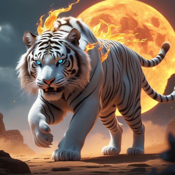 Chinese Zodiac Fire Tiger