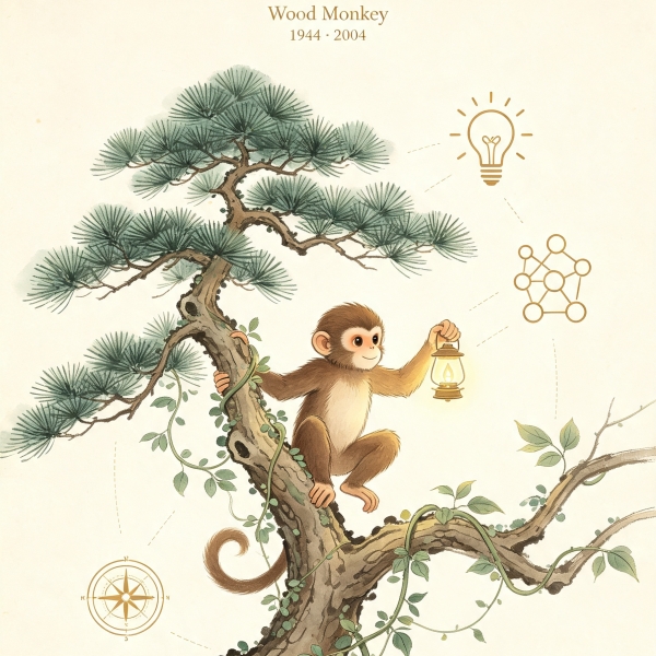 Wood Monkey (1944, 2004)