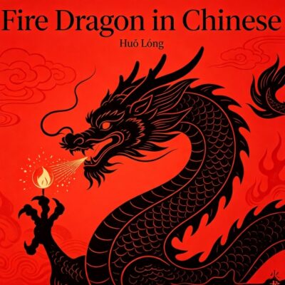 Fire Dragon in Chinese