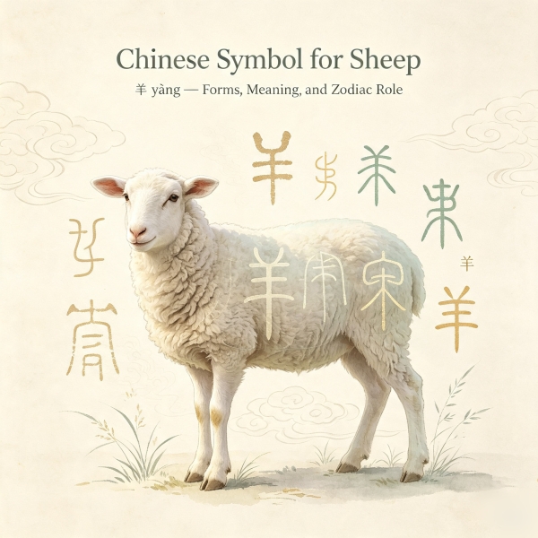 Chinese Symbol for Sheep