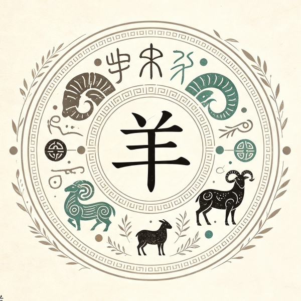 Chinese Symbol for Sheep