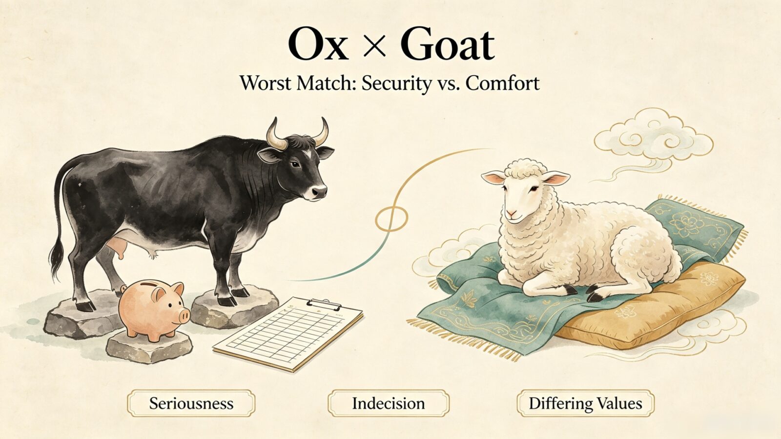 Ox Compatibility in Chinese Zodiac