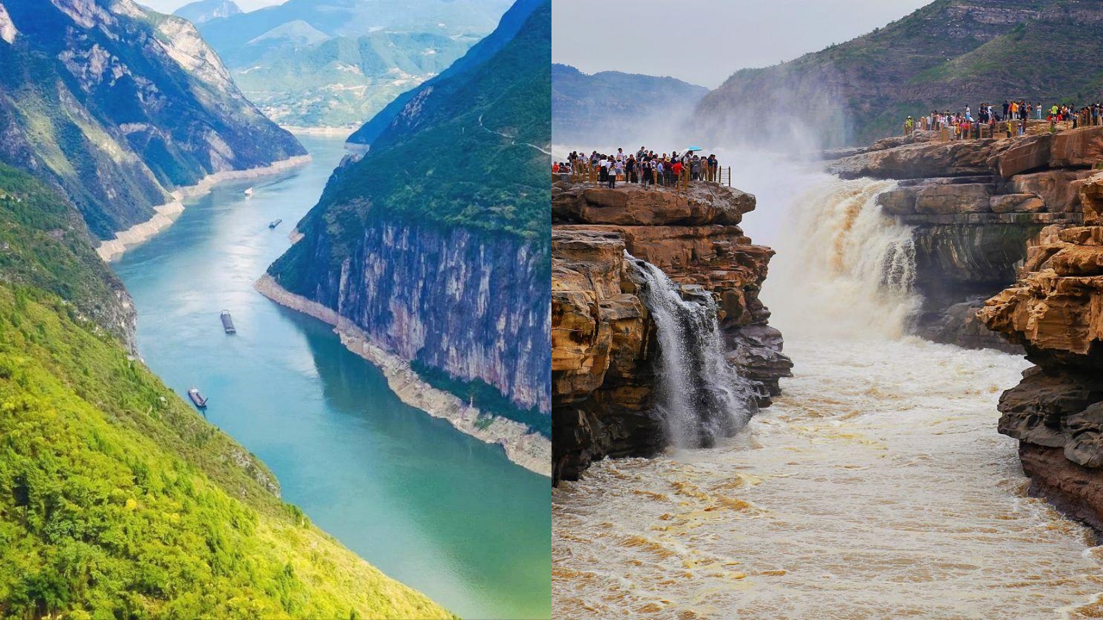 What are the 2 Major Rivers in China