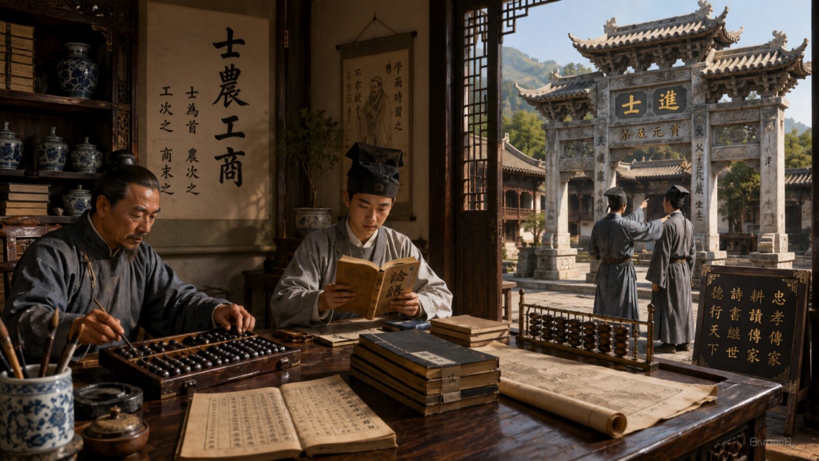 Confucian Merchant Tradition (Rushang)