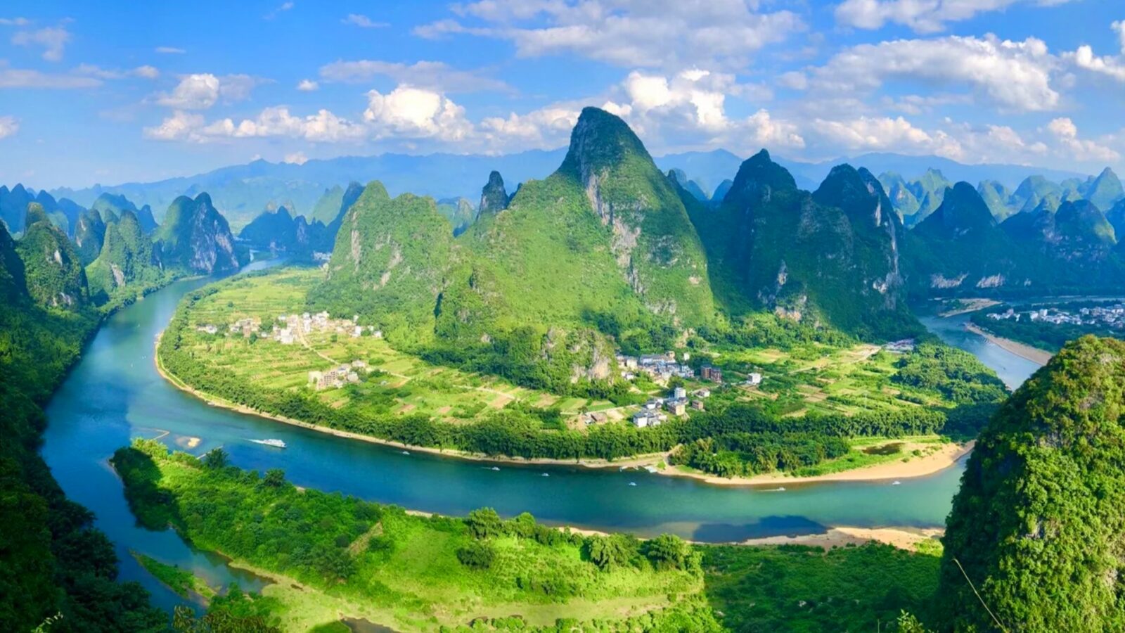 Xianggong Mountain around Guilin