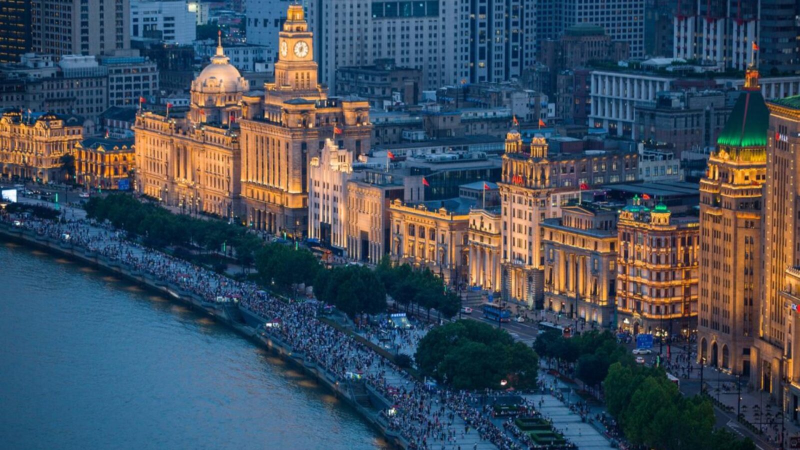 The Bund (Waitan) in Shanghai