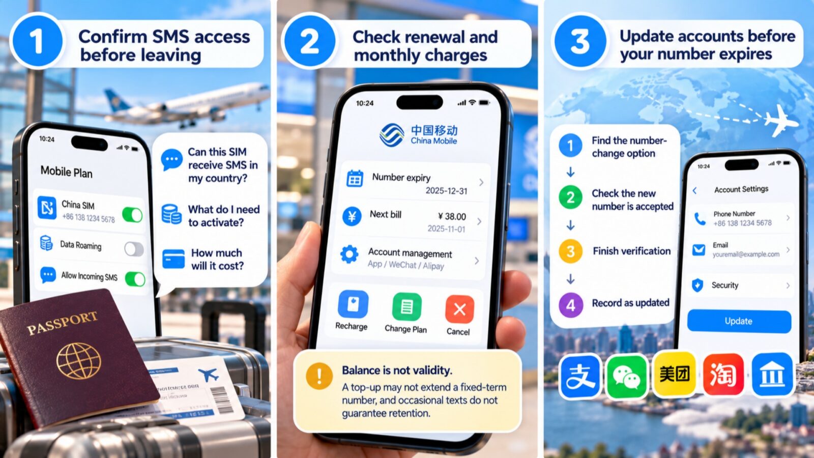 How to Keep Your Chinese SIM Working Abroad
